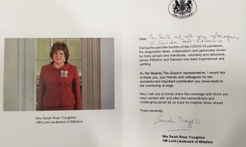 A thank you from HM Lord-Lieutenant of Wiltshire featured image